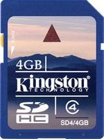 KINGSTON SDHC CARD 4GB
