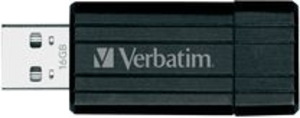 VERBATIM 16GB USB STICK PIN STRIPE