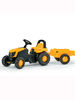 JCB Ride-On Tractor and Trailer