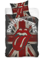 The Rolling Stones Union Jack Single Duvet Cover - European Size