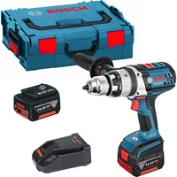 Bosch GSB 14.4 VE-2-LI 14.4v Cordless ROBUSTseries 2 Speed Combi Drill with L Boxx & 2 Lithium Ion Batteries 4ah