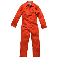 Dickies Mens Proban Flame Retardant Overalls Orange 50" Chest