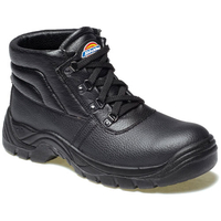 Dickies Mens Redland Super Safety Chukka Work Boots Black Size 4