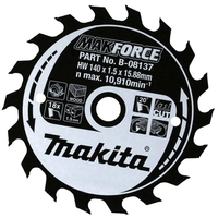 Makita Makforce Circular Saw Blade 165mm x 10 Teeth 20mm Bore