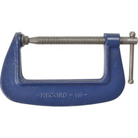 Record 119 Forged G Clamp 4"