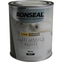 Ronseal Anti Mould Paint White Matt 750ml