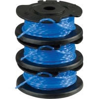 Ryobi RAC125 Pack of 3 Spool & 1.6mm Line for RLT1830H13 & RLT1825Li Grass Trimmers
