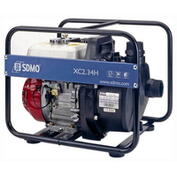SDMO XC2.34H Petrol Salt Water & Chemical Surface Water Pump 2" / 50mm 26 Metre Lift 33600 Litres Hour Max Flow with Honda GX120 Engine