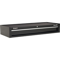 Sealey Superline Pro Heavy Duty 1 Drawer Tool Add On Chest Black with Ball Bearing Drawer Runners