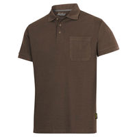 Snickers Mens Classic Polo Shirt Chocolate 41" Chest Medium