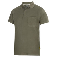 Snickers Mens Classic Polo Shirt Green 55" Chest 3XL