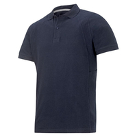 Snickers Mens Heavy Polo Shirt Navy Small