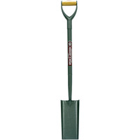 Spear & Jackson Neverbend Tubular Steel Cable Laying Contractors Shovel with 711mm Handle