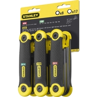 Stanley 25 Piece Folding Torx Hex Key Set Metric & Imperial