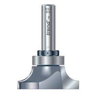 Trend Bull Nose Combi 12.7mm Rad (Tct Router Cutter Range / Corian)
