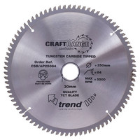 Trend Saw Blade for Alloy & Plastic 300mm x 96 Teeth x 30mm Bore