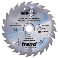 Trend Saw Blade GPurpose 300mmx36Tx30mm (Saw Blades / Circular Saw Blade 300mm)