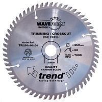 Trend Saw Blade Trimming 300mmx60Tx30mm (Saw Blades / Circular Saw Blade 300mm)
