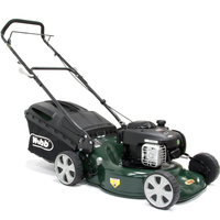 Webb R18HP Push Petrol 3 in 1 Rotary Lawn Mower 450mm Cut Width with Briggs & Stratton Series 450 Engine