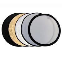 7dayshop 5 in 1 Collapsible Reflector Disc - 22" (56cm) - High Quality