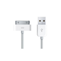 7dayshop Cables - 30 Pin USB 2.0 Cable for Apple Devices - White - Extra Long 2.0 Metre (6.56 ft)