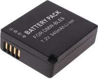 7dayshop Compatible Panasonic DMW-BLE9,  DMW-BLE9E Digital Camera Battery - 940mAh