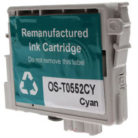 7dayshop Eco Remanufactured Epson Inkjet Cartridge - T0552 (Cyan)
