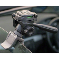 7dayshop Tripods Professional Quality Metal Car Window Clamp with 3 Way Pan and Tilt Head