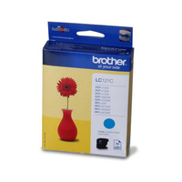 Brother Original LC121C Ink Cartridge 3.9ml Cyan