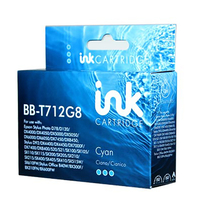 Compatible Epson T0712 Cheetah Ink Cartridge Cyan
