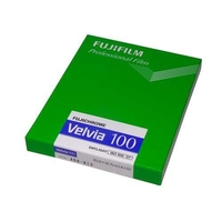 Fuji Velvia 100 5x4 Colour Reversal Sheet Film - 20 Sheets