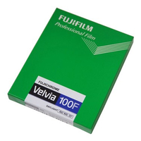 Fuji Velvia 100F 5x4 Colour Reversal Sheet Film - 20 Sheets