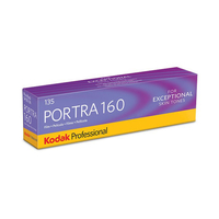 Kodak Professional Portra 160 ASA 135-36 35mm Colour Negative Print Film - 5 PACK