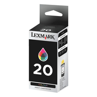 Lexmark 20 Colour Ink Print Cartridge (15MX120E)
