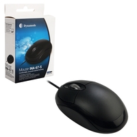 LMS Data 1000dpi Wired USB Optical Mouse for PC Laptop Computer