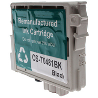 Non-OEM Remanufactured T0481 Seahorse Ink Cartridge 15ml Black for Epson