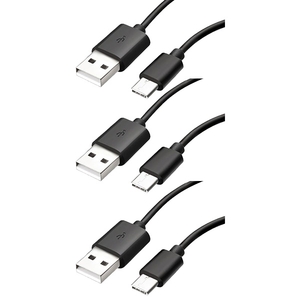 Samsung USB Type C Sync and Charge Cable Black 1.2m - EP-DG950CBE - Bulk 3 Pack