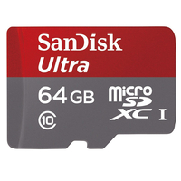 SanDisk Mobile Ultra microSDXC UHS-I Memory Card - 64GB - 48MB/s with Adapter