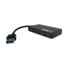 Super Fast USB 3.0 Highest Speed 4 Port Hub Expansion Splitter Adapter for PC and Laptop