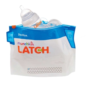 Munchkin Latch Microwave Steriliser Bags 6-Pack