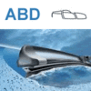 ABD Car Specific Single Flat Beam Wiper Blade 18" (450mm) (R)