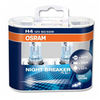 H4 OSRAM Night Breaker Plus +90% Upgrade Xenon Headlight Bulbs (Pack of 2)