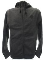 Distill Full Zip Hoodie - Black/Heather