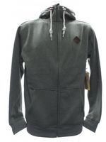 Distill Full Zip Hoodie - Duck Green Heather