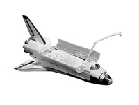 Space Shuttle Challenger with Bay Doors