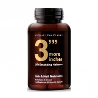 3" More Inches by Michael Van Clarke Hair and Nail Supplements - 90 Capsules