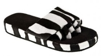 Beech Sandals Beech Comfys Large - Zebra Print