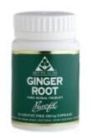 Bio-Health Ginger Root 500mg Powdered Root 60 Capsules