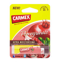 Carmex Ultra Moisturising Lip Balm Pomegranate SPF 15 4.25g