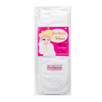 Diva Darling Terry Headband White